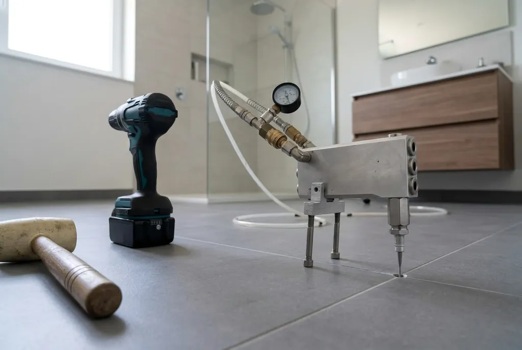 Kitbedrijf Hoenderloo – holle tegels injecteren